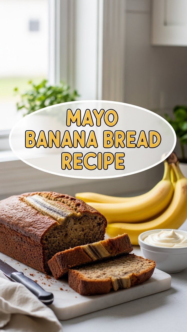 Mayo Banana Bread Recipe