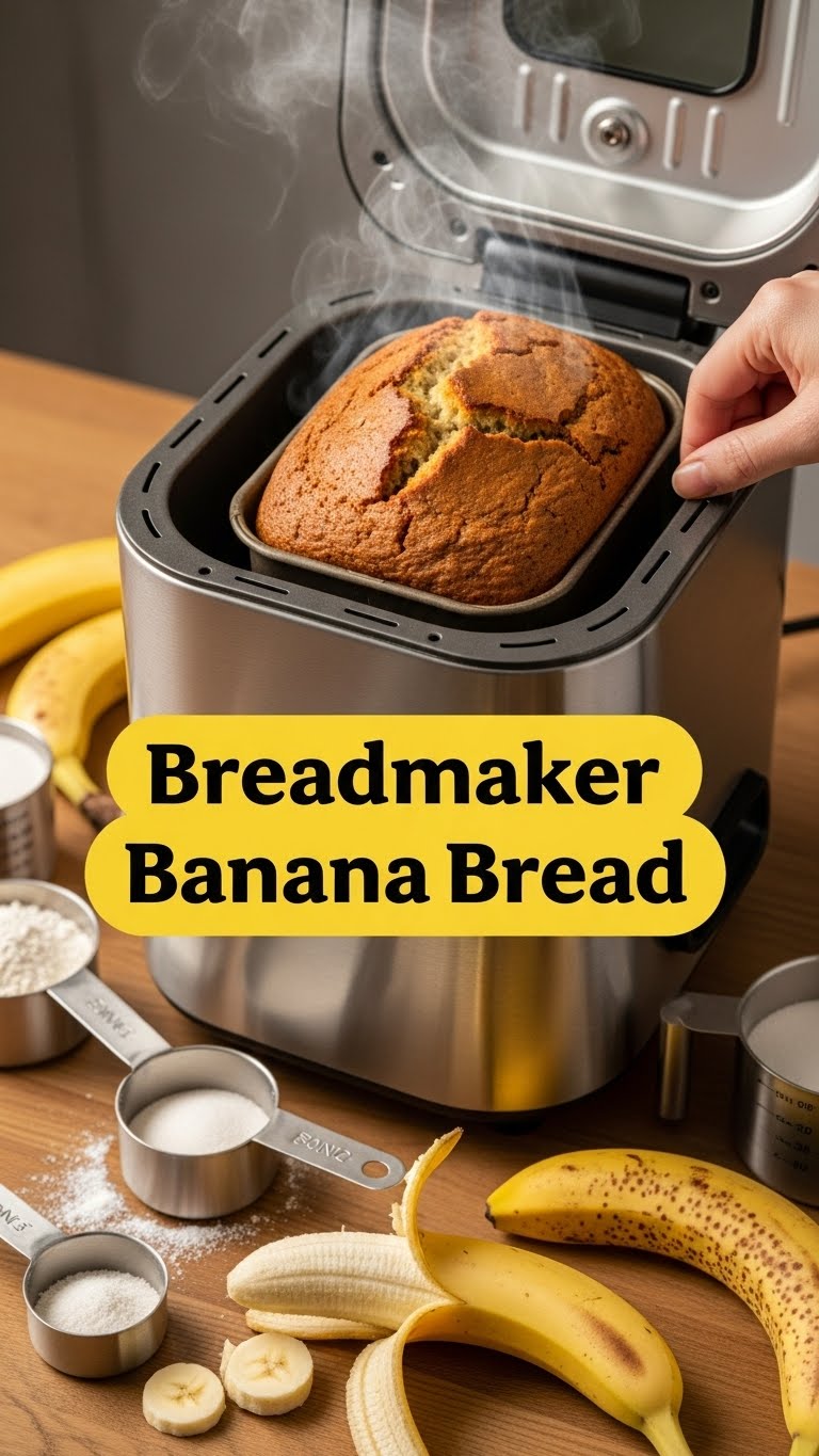 Breadmaker Banana Bread