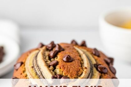 Almond Flour Chocolate Chip Banana Bread