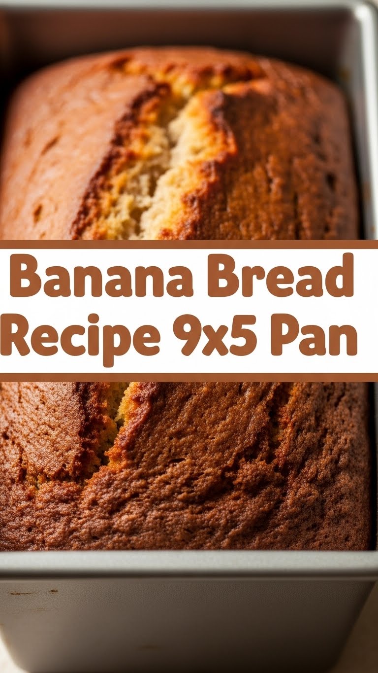Banana Bread Recipe 9x5 Pan