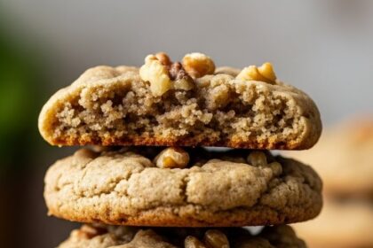 Vegan Banana Bread Cookies