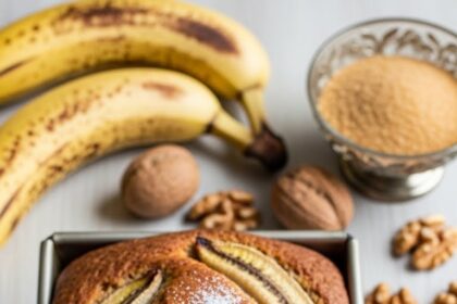 No Milk Banana Bread
