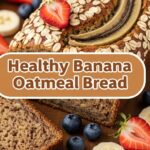 Healthy Banana Oatmeal Bread