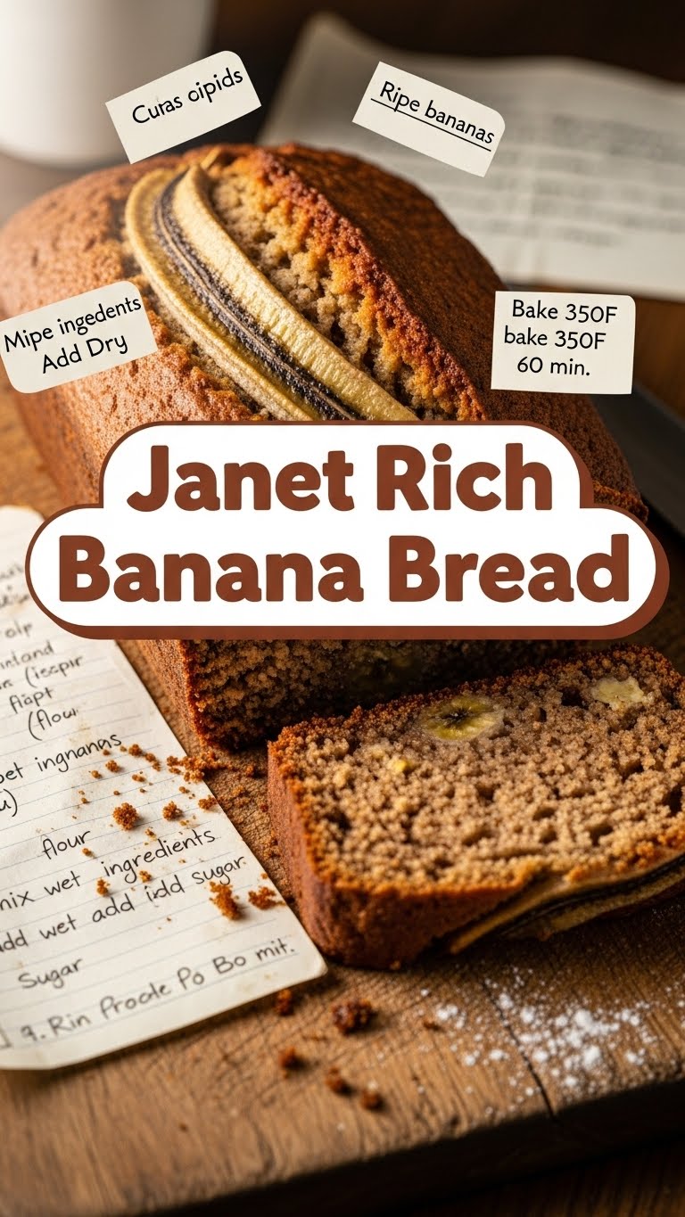Janet Rich Banana Bread