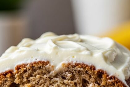 Banana Bread With Cream Cheese Icing