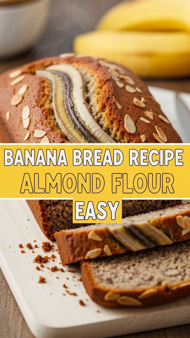 Banana Bread Recipe Almond Flour Easy