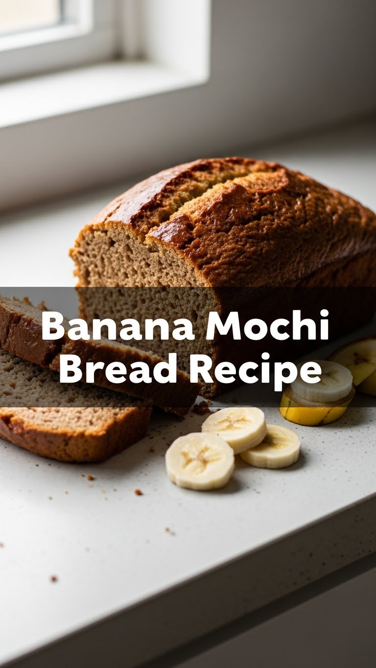 Banana Mochi Bread Recipe