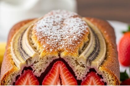 Banana Bread Strawberry