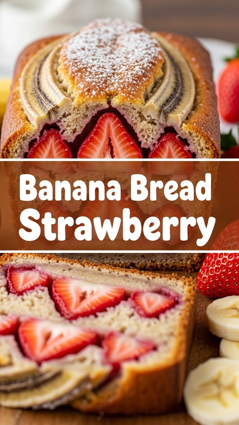 Banana Bread Strawberry