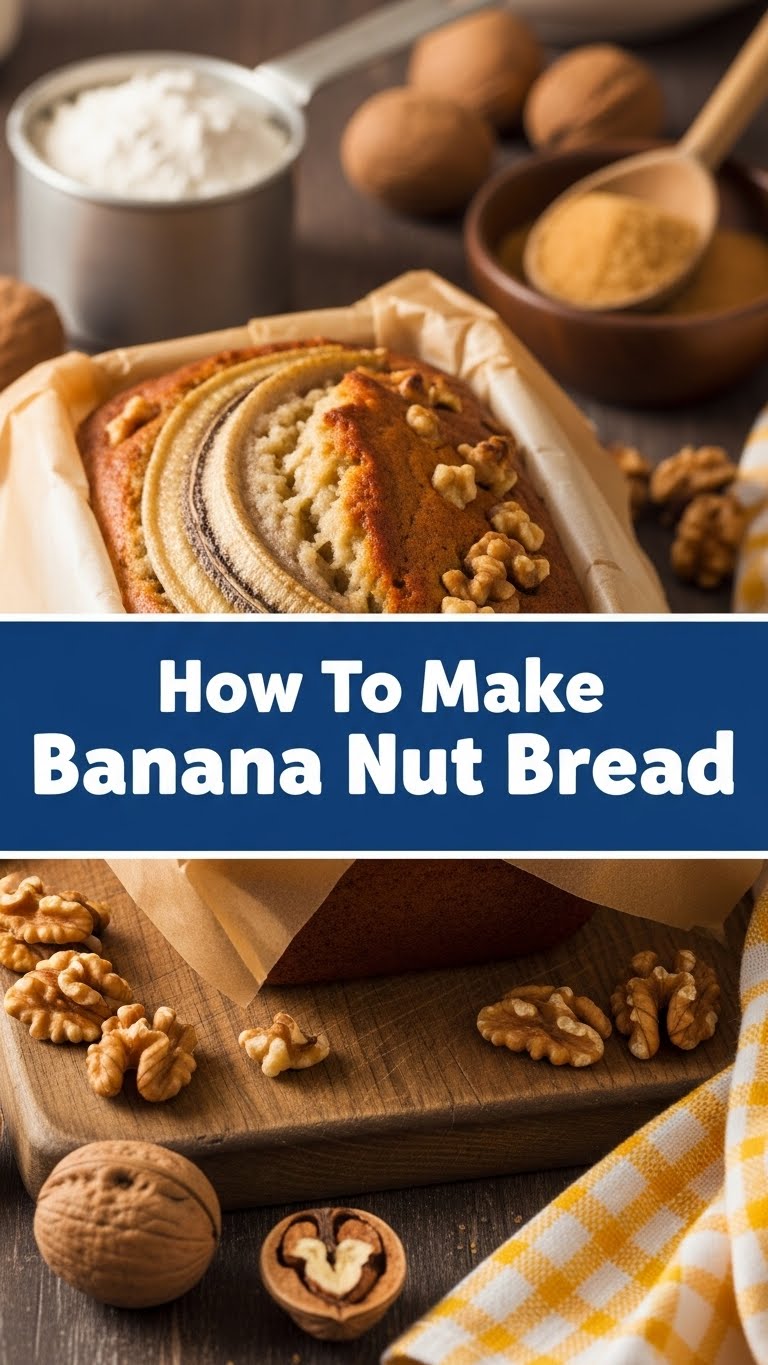How To Make Banana Nut Bread