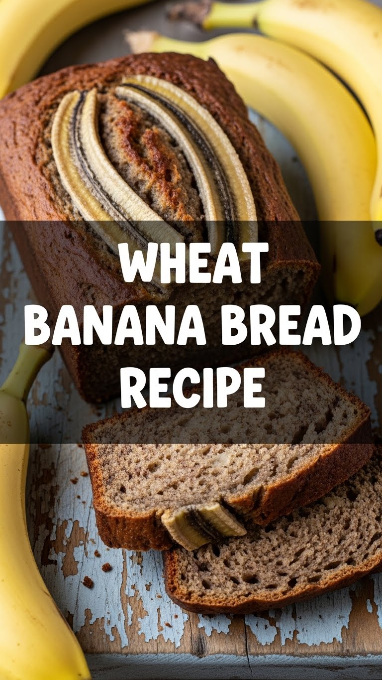Wheat Banana Bread Recipe