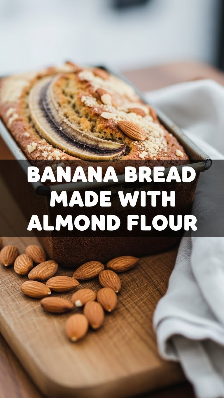 Banana Bread Made With Almond Flour