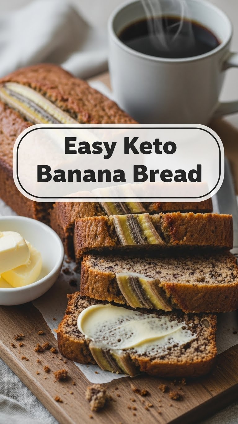Easy Keto Banana Bread