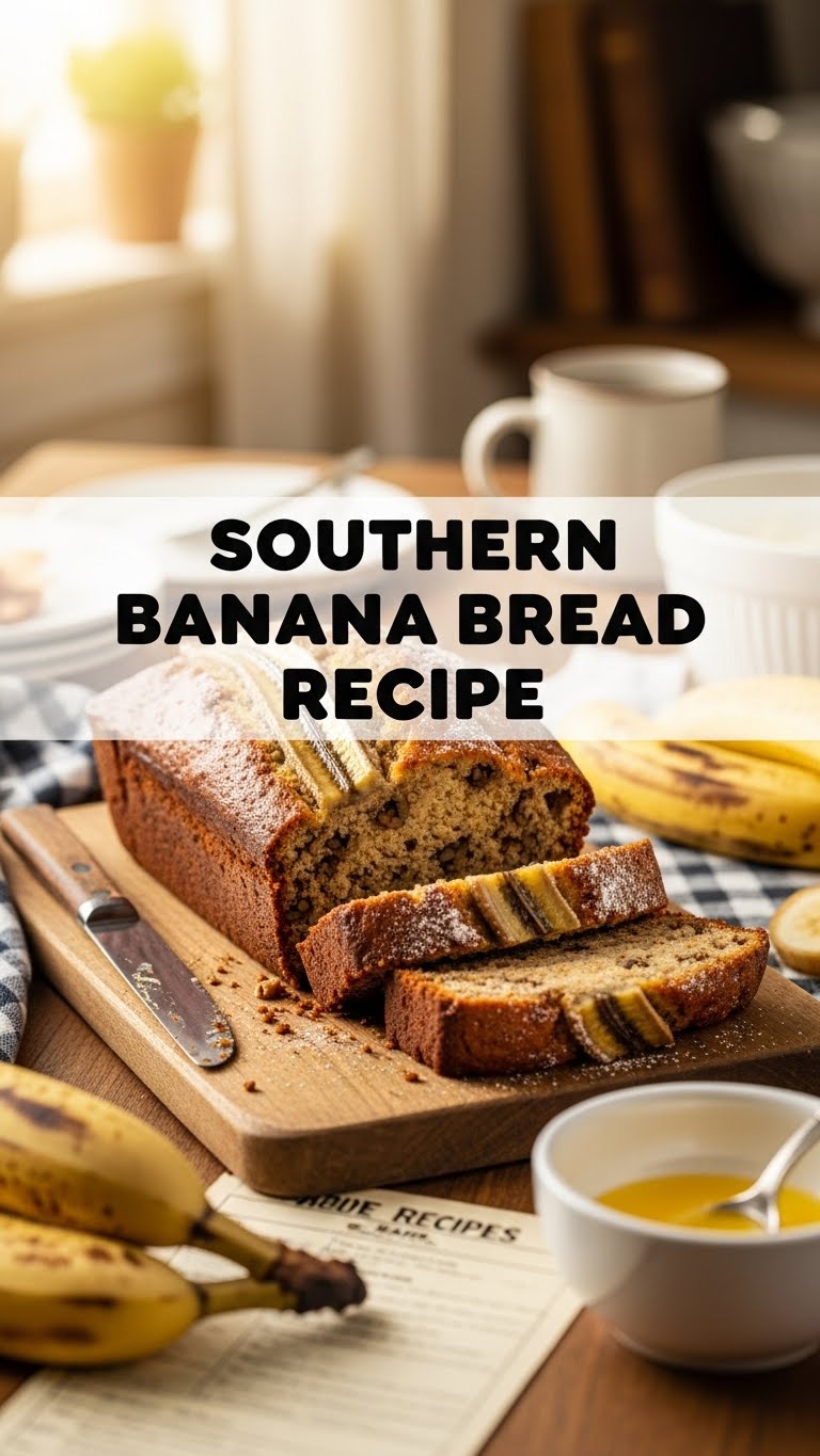 Southern Banana Bread Recipe