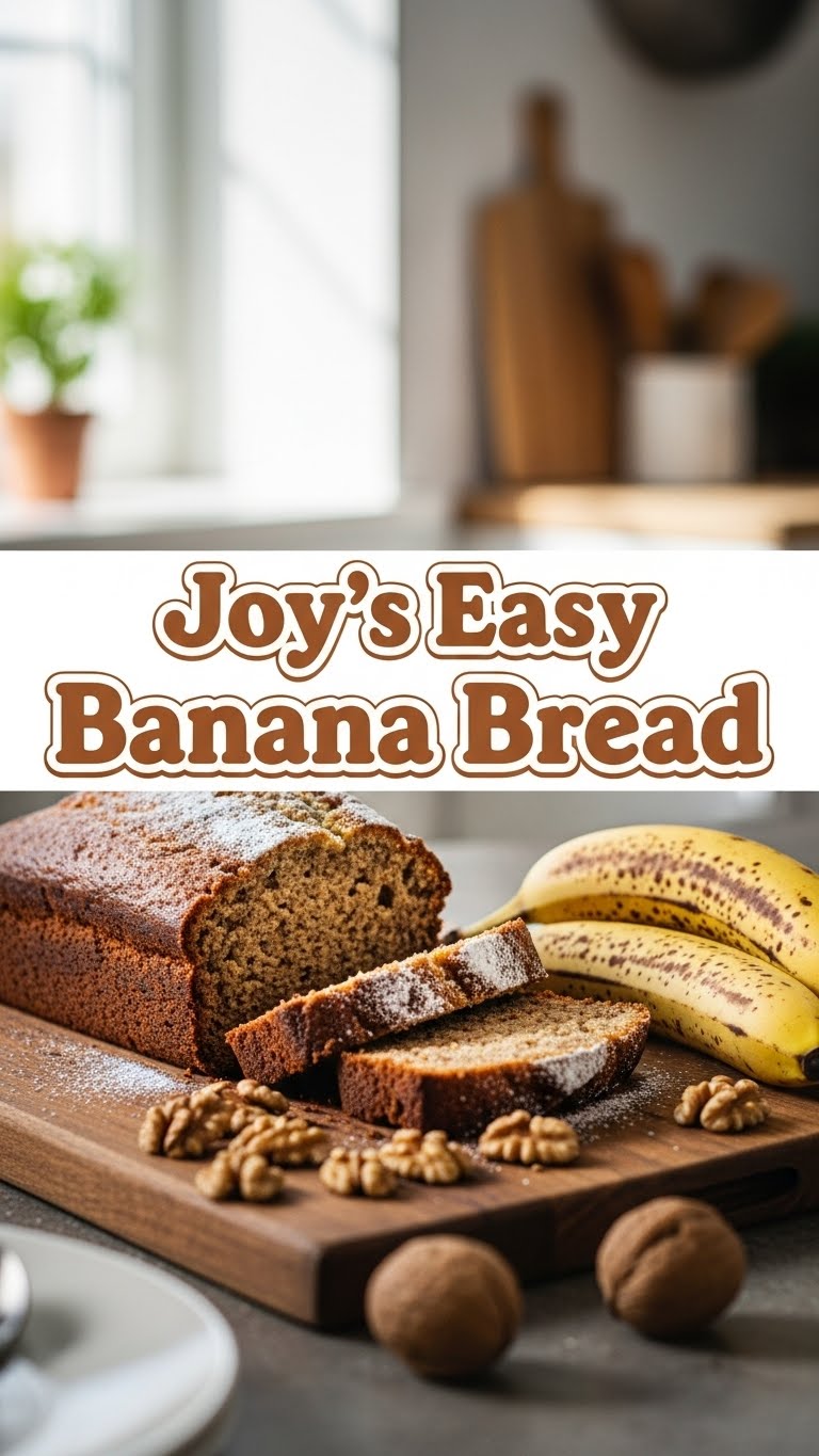 Joys Easy Banana Bread