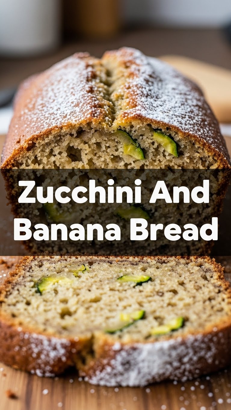 Zucchini And Banana Bread