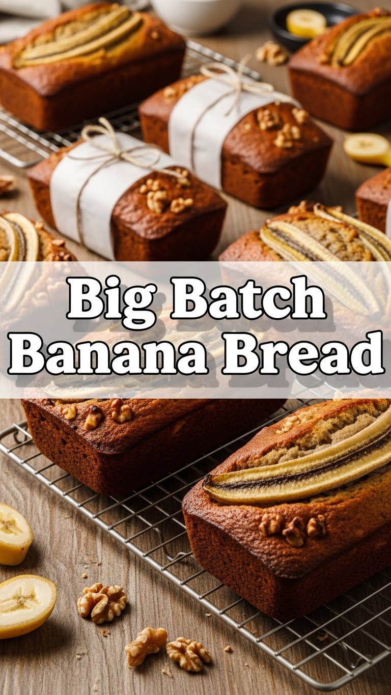 Big Batch Banana Bread