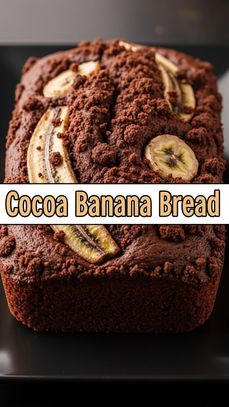 Cocoa Banana Bread