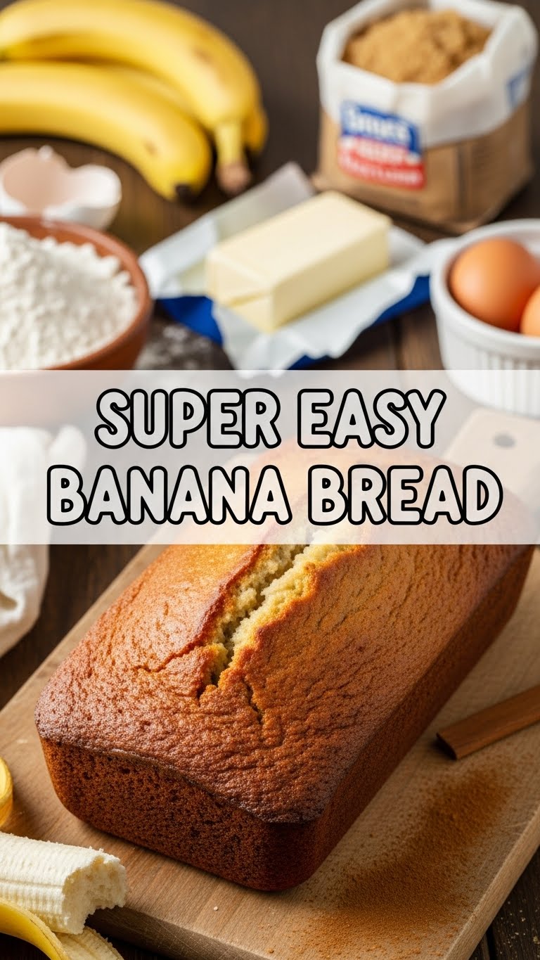 Super Easy Banana Bread