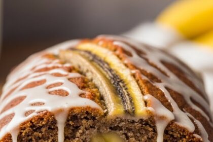 Banana Bread Recipe With Glaze