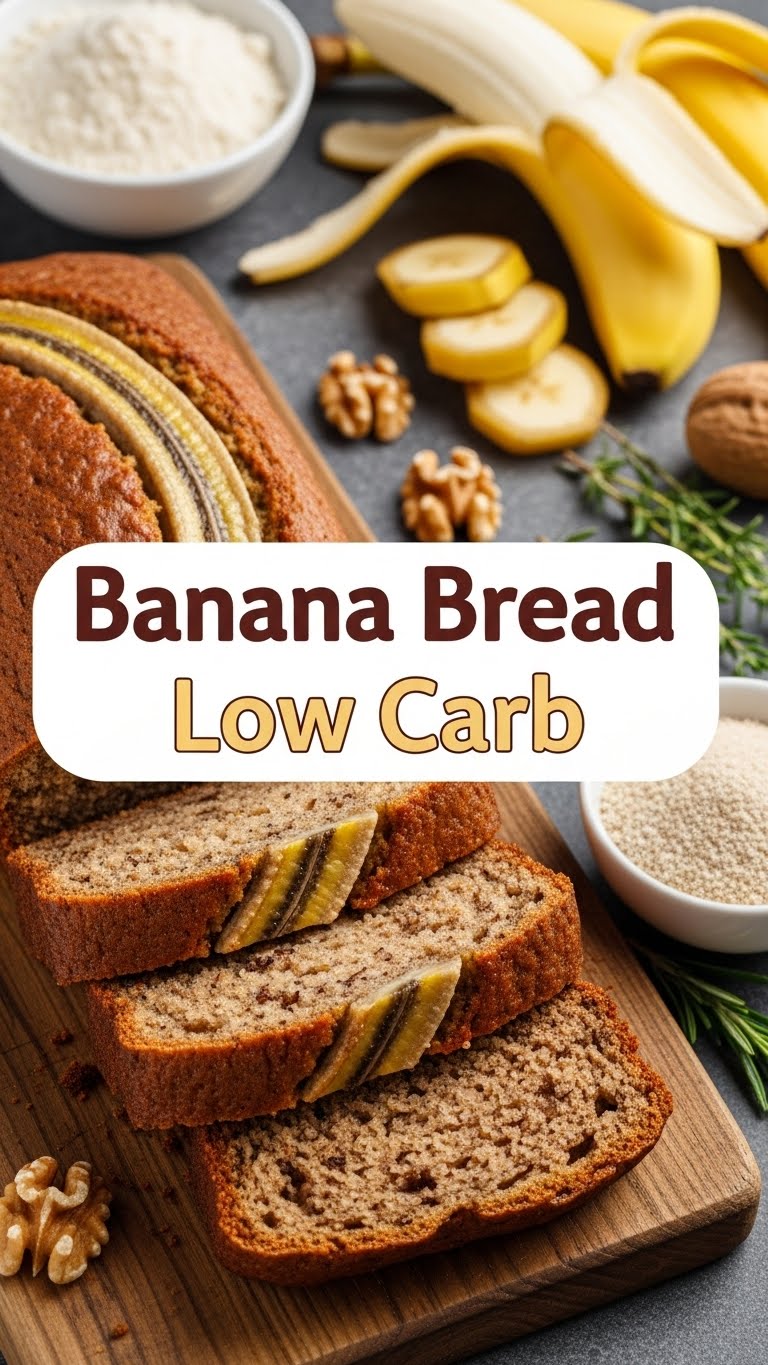 Banana Bread Low Carb