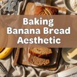 Baking Banana Bread Aesthetic