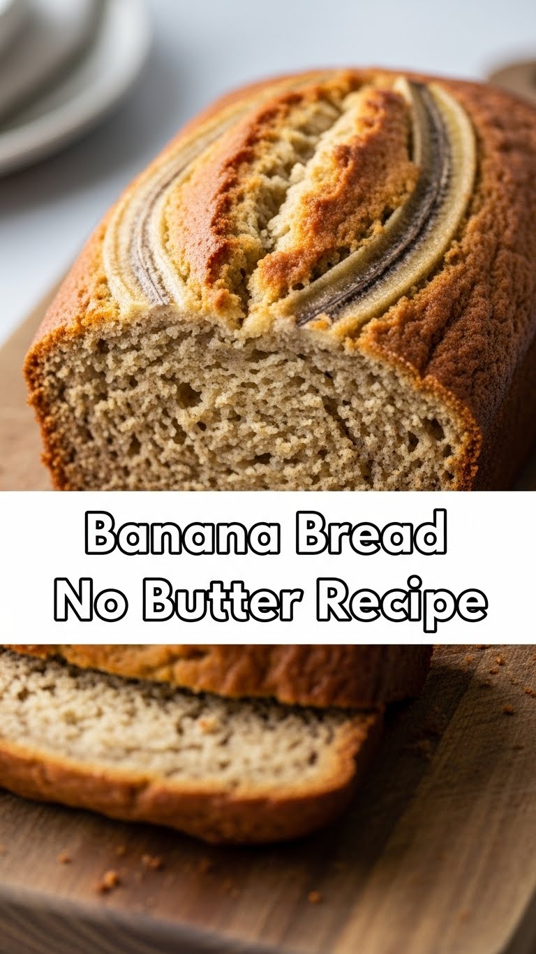 Banana Bread No Butter Recipe
