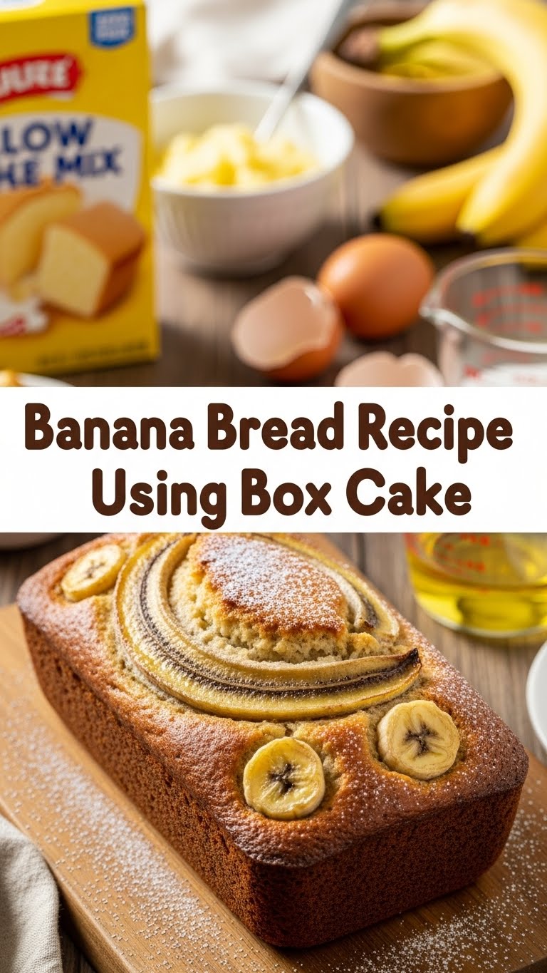 Banana Bread Recipe Using Box Cake