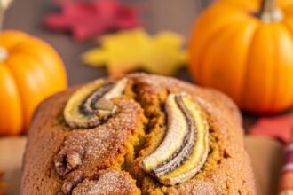 Sourdough Pumpkin Banana Bread
