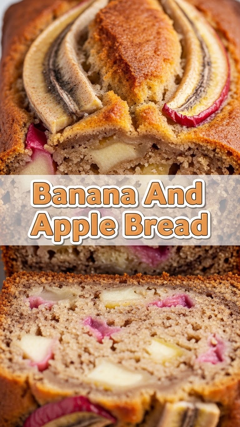 Banana And Apple Bread