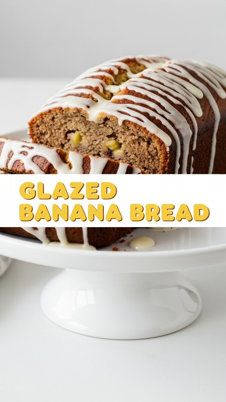 Glazed Banana Bread
