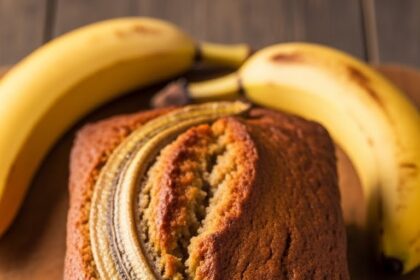 Banana Bread With 3 Bananas
