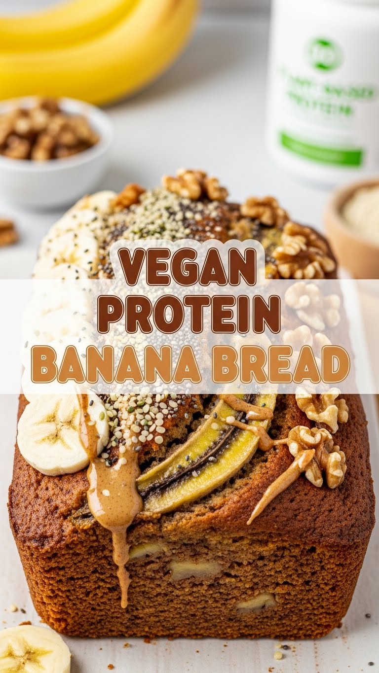 Vegan Protein Banana Bread