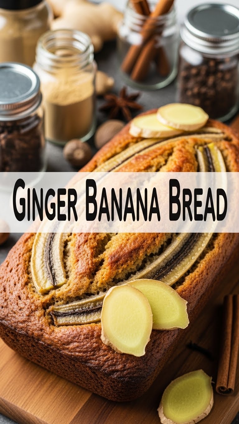Ginger Banana Bread