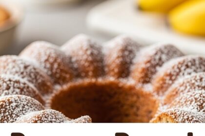 Banana Bread Bundt Cake Easy Recipes