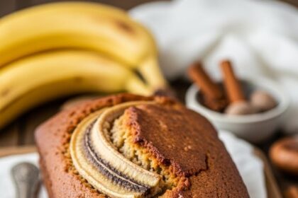 Spice Cake Mix Banana Bread