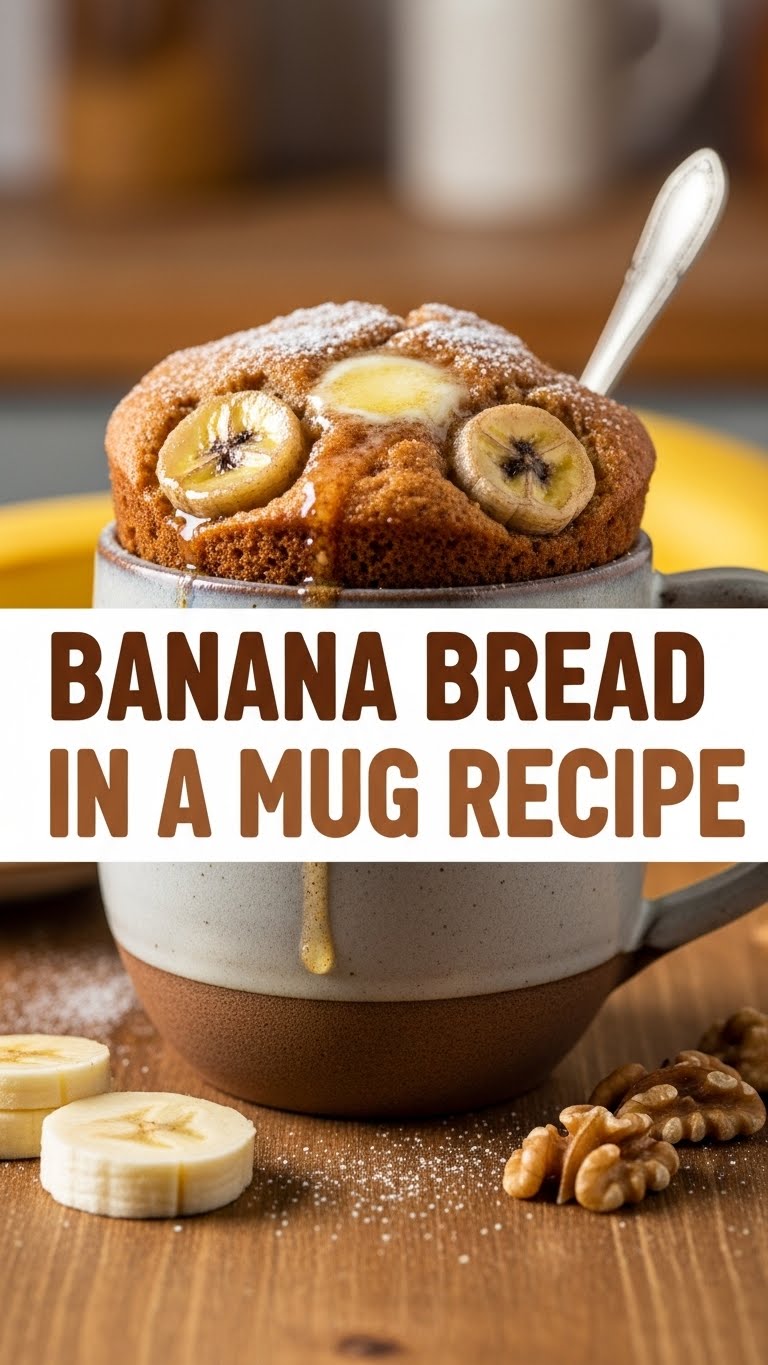 Banana Bread In A Mug Recipe
