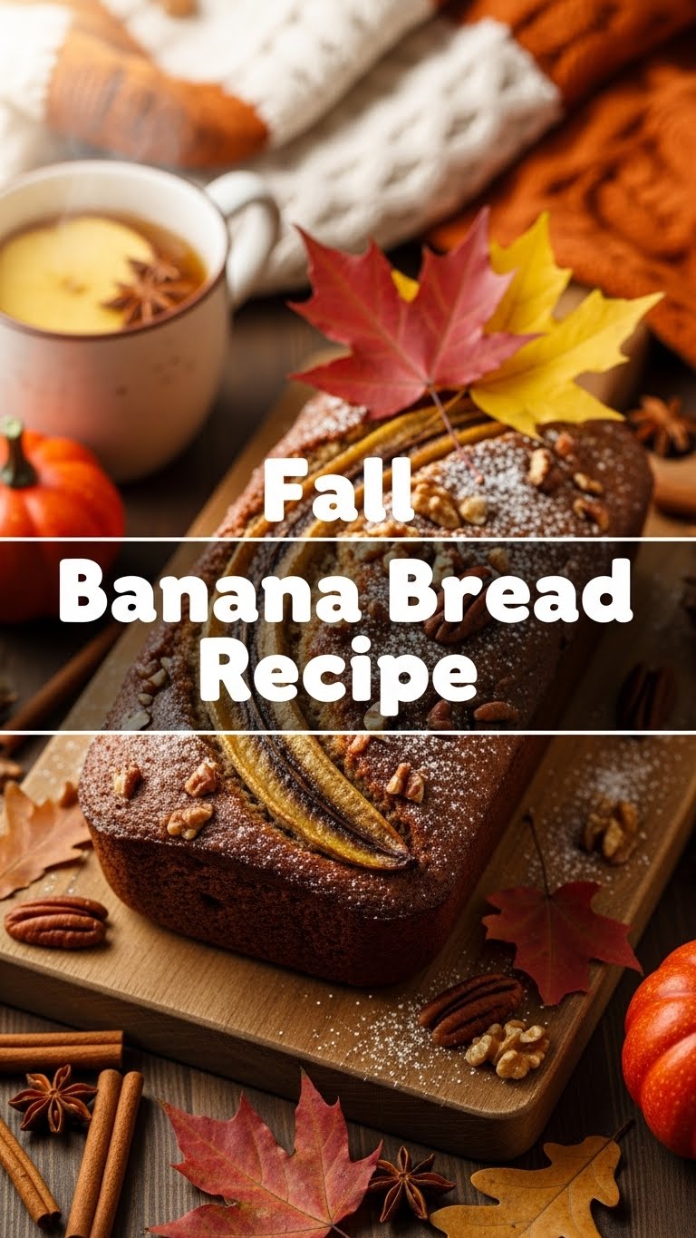 Fall Banana Bread Recipe