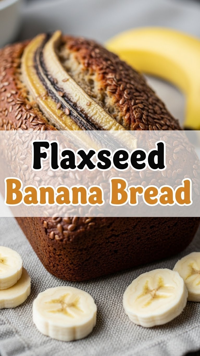 Flaxseed Banana Bread