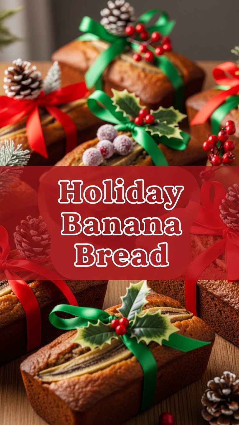 Holiday Banana Bread
