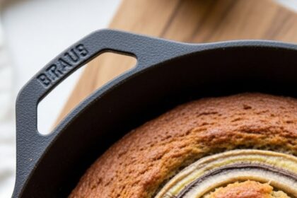 Cast Iron Banana Bread