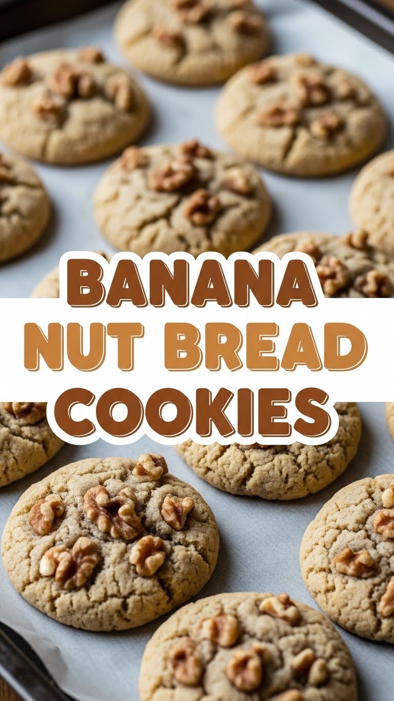 Banana Nut Bread Cookies