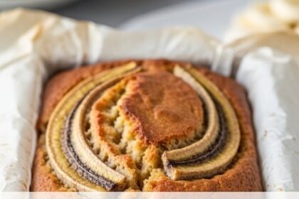 Banana Bread Made With Applesauce