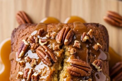 Maple Pecan Banana Bread
