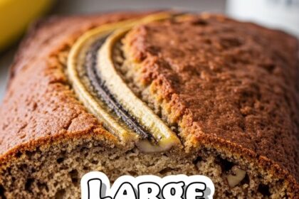 Large Banana Bread Recipe