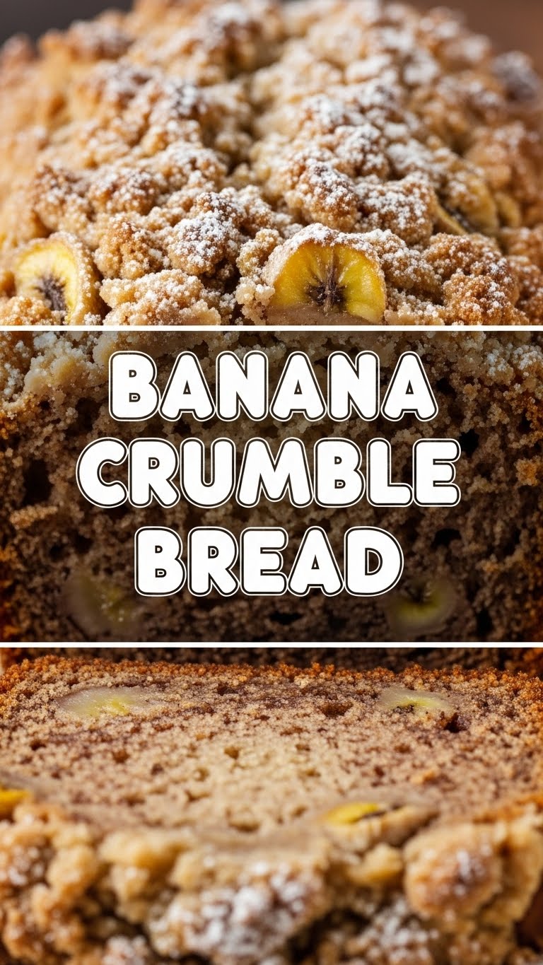 Banana Crumble Bread