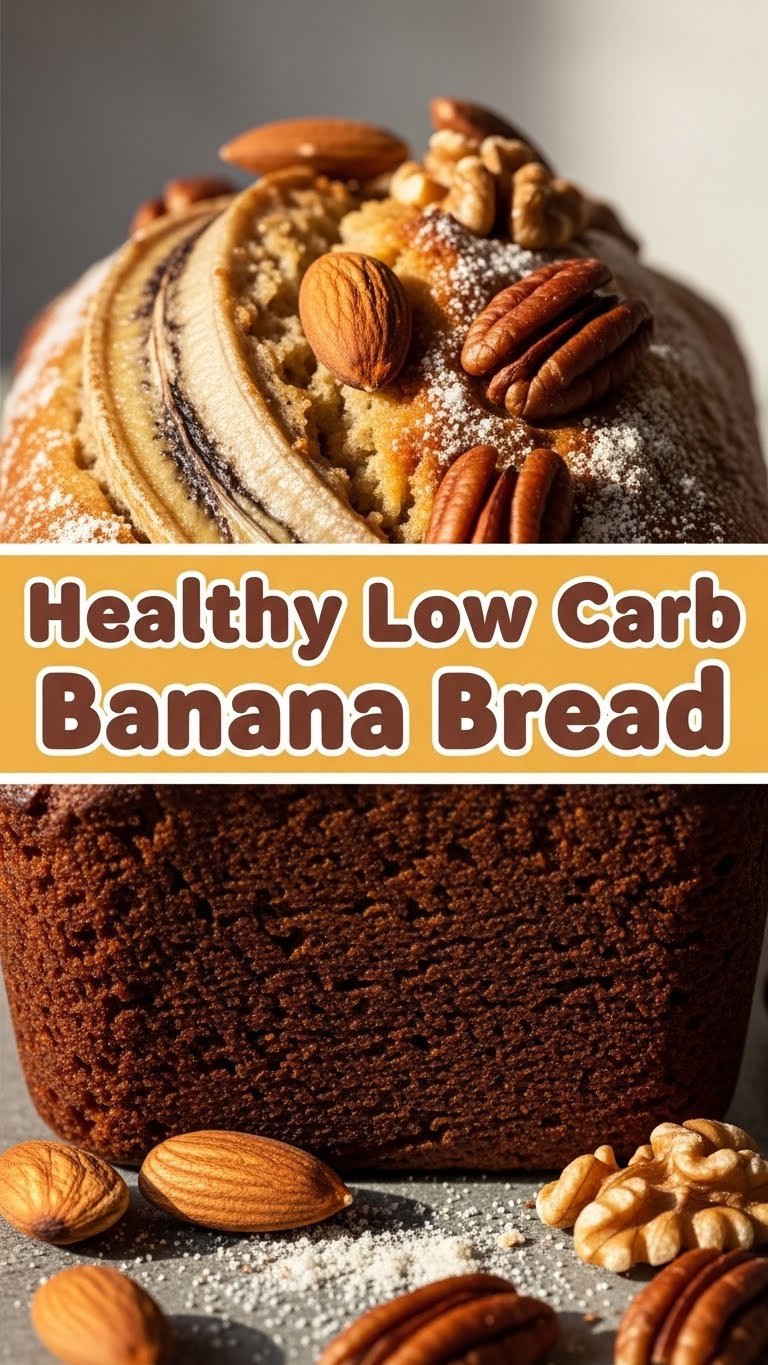 Healthy Low Carb Banana Bread