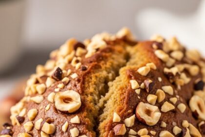 Hazelnut Banana Bread