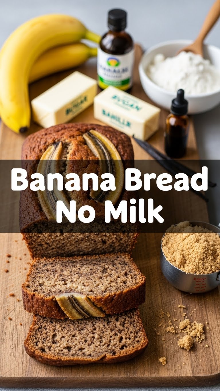 Banana Bread No Milk