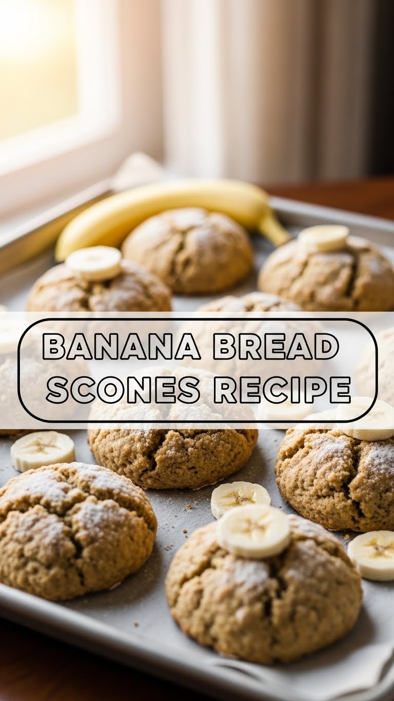 Banana Bread Scones Recipe